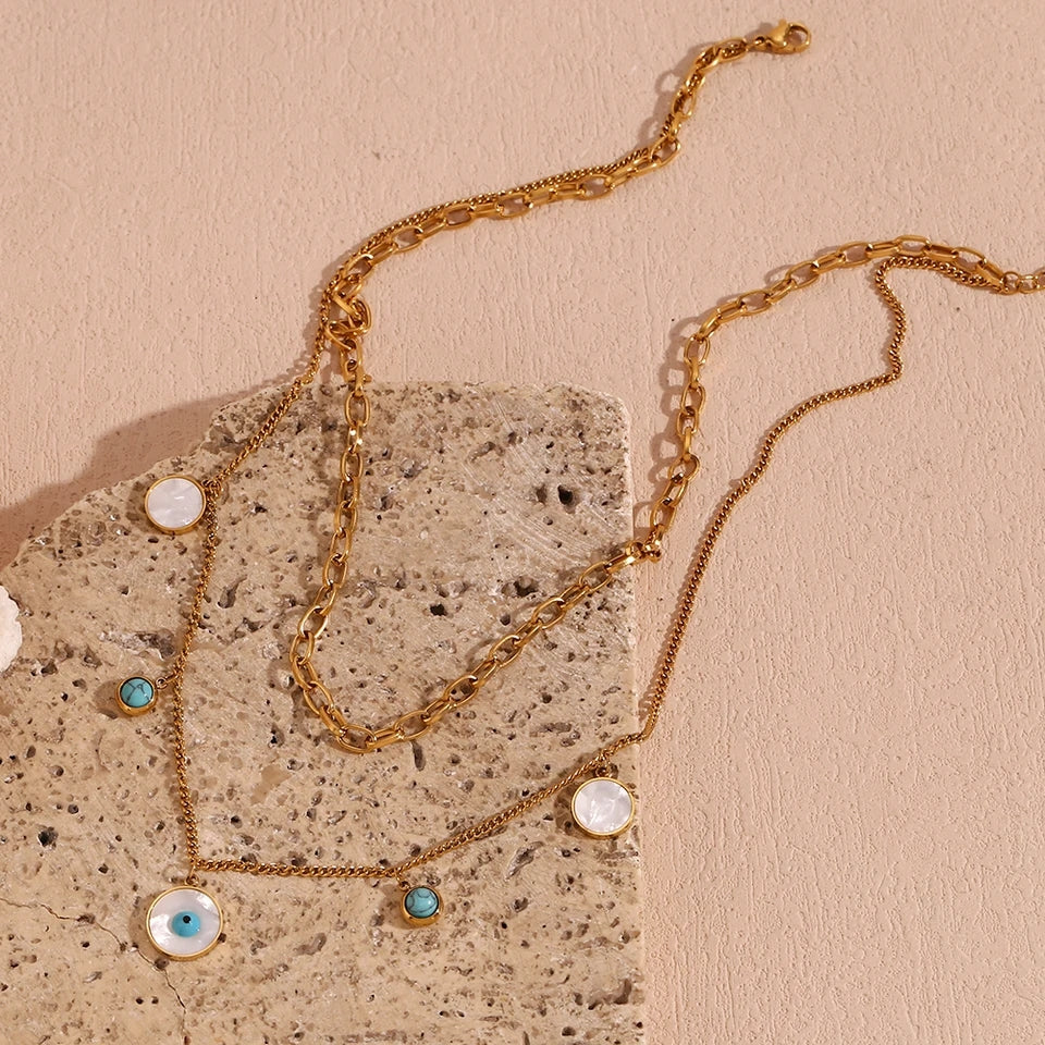 Azure Gaze Necklace