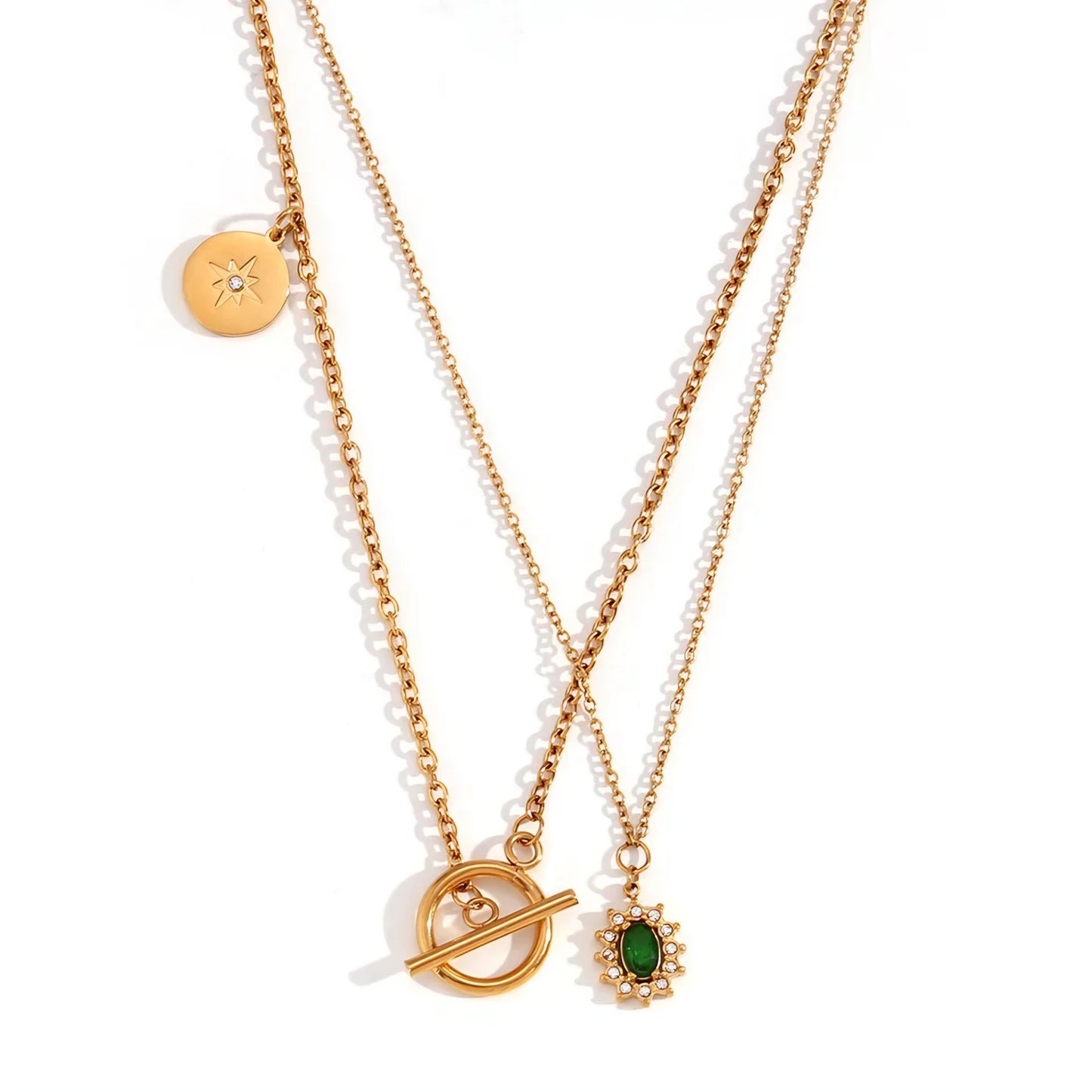 Emerald Echo Necklace