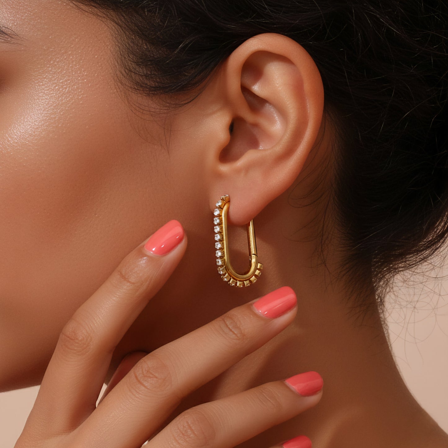 Lustre Link Earrings