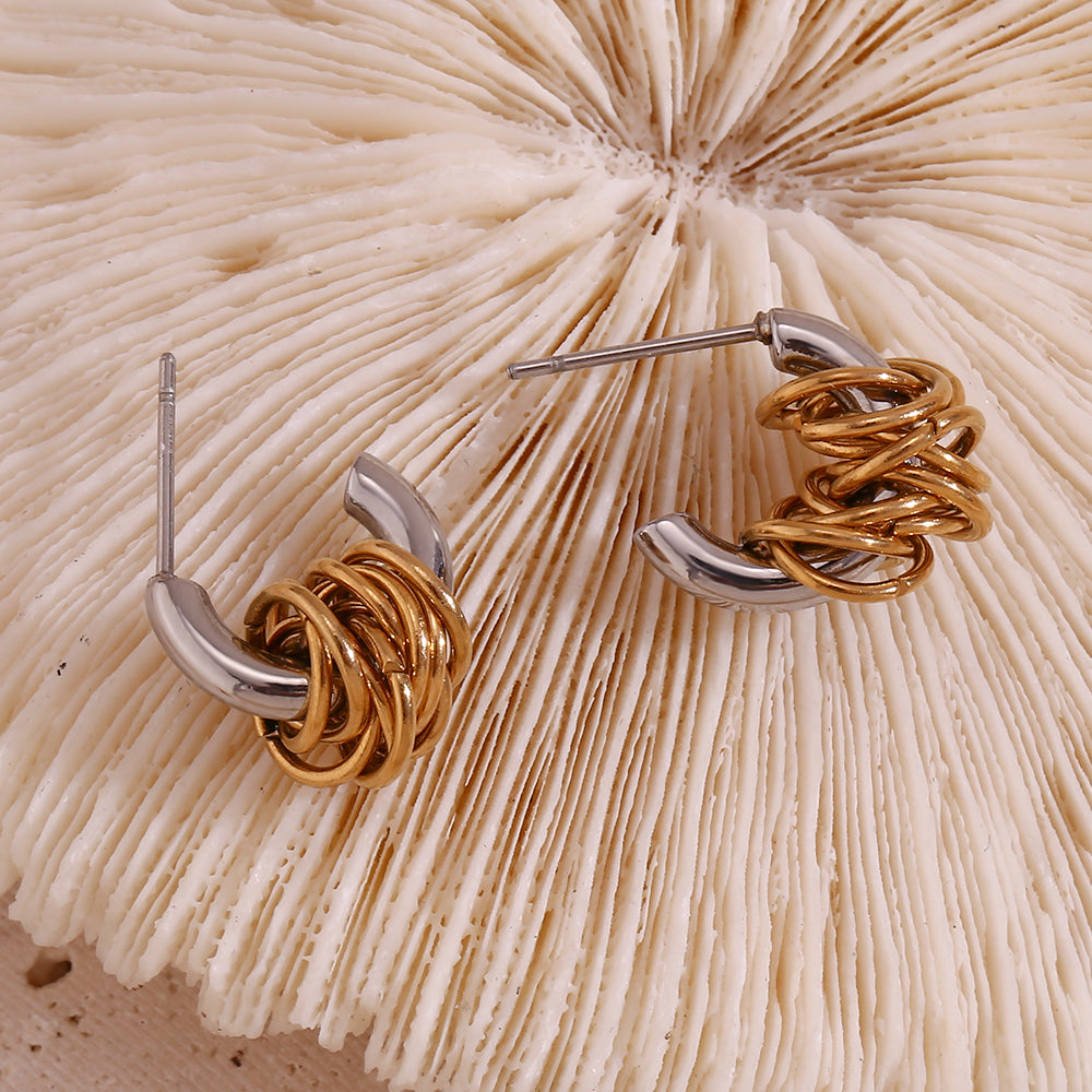 Fusion Knot Earrings