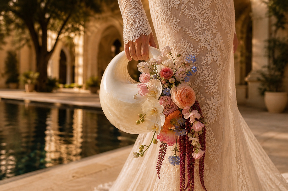 The Bridal Bouquet Bag Trend Every Modern Bride Will Want
