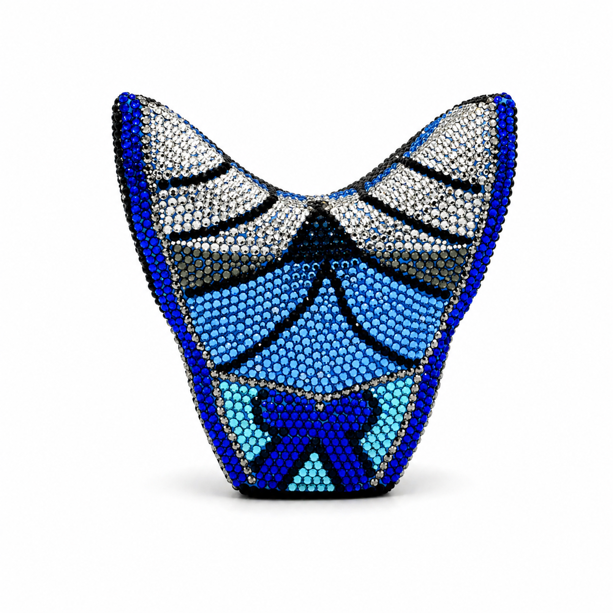 L’APOGÉE Aurora Wings butterfly-shaped rhinestone evening bag designed for parties, weddings, fashion events, and bold statement occasion styling.