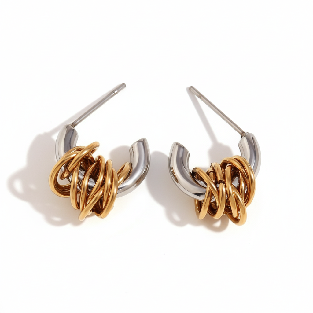 Fusion Knot Earrings
