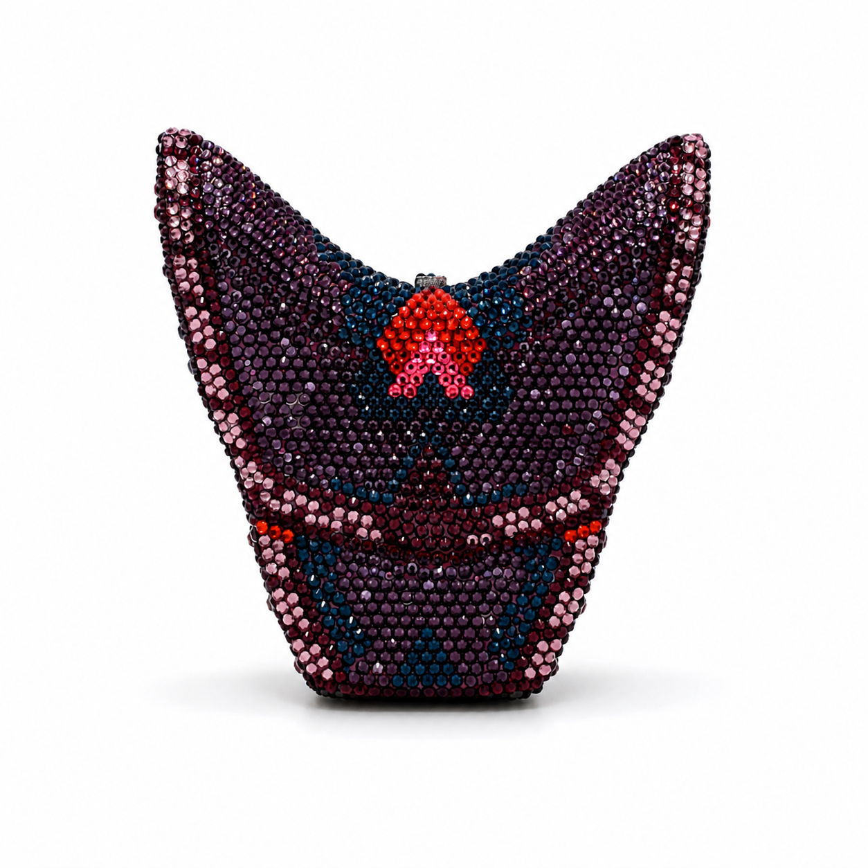 L’APOGÉE Velvet Wings butterfly-shaped rhinestone evening bag designed for parties, weddings, fashion events, and bold statement occasion styling.